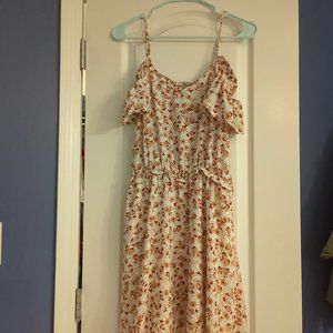 White floral sundress